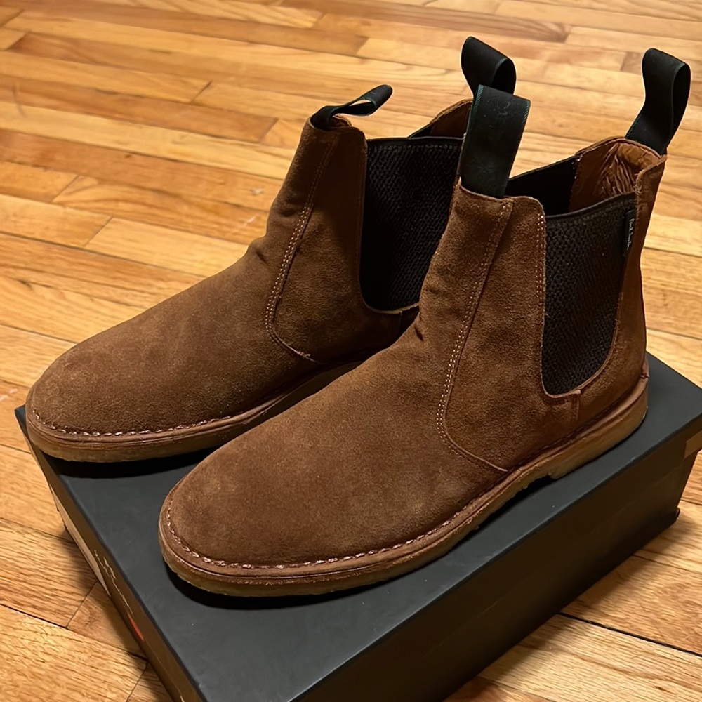 Paul Smith Suede Jim Chelsea Boots
